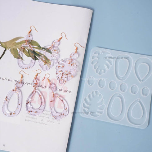 12 Cavity earring mould
